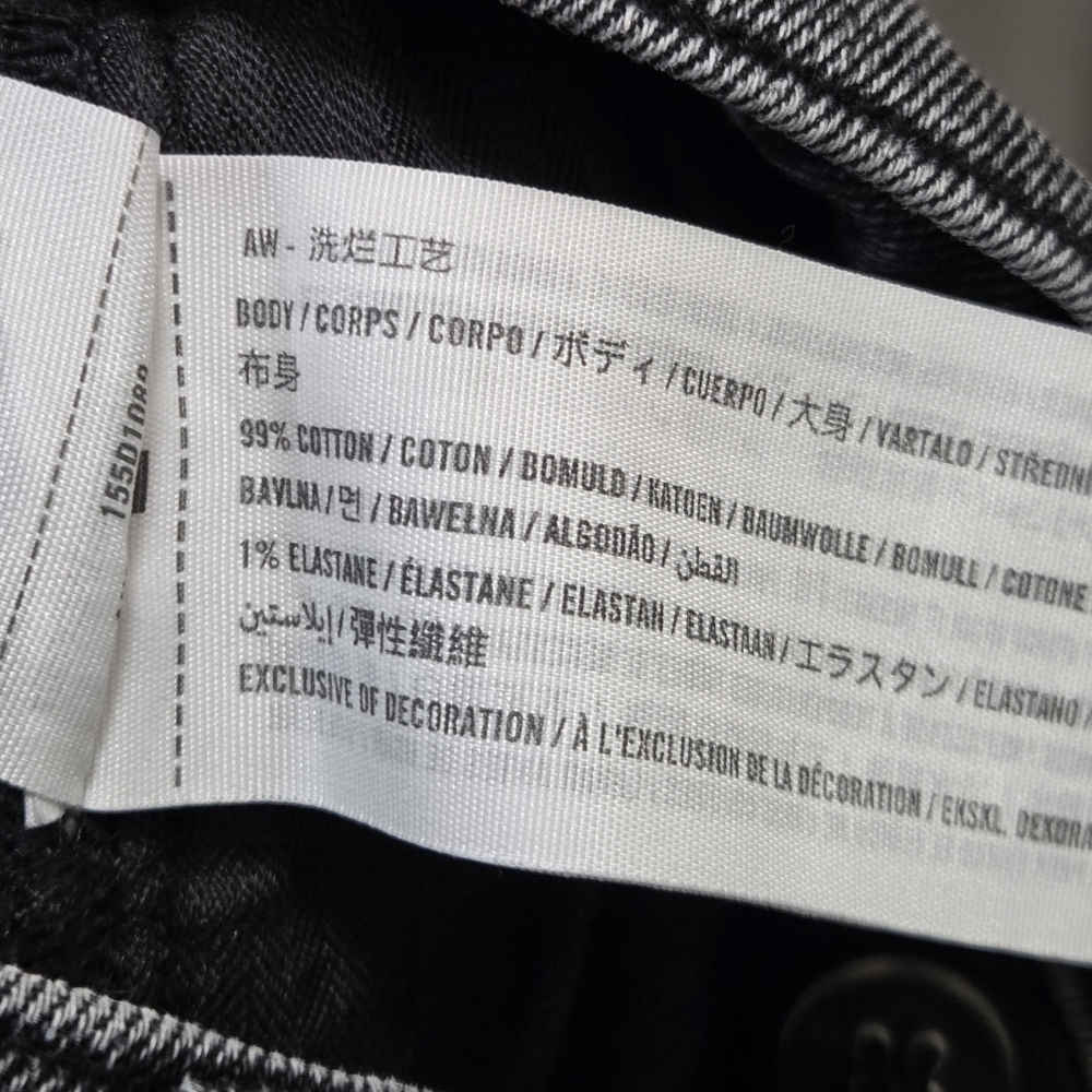 Abercrombie & Fitch Crossover Waist 90s Slim Straight Ultra High Rise Jeans - Picture 8 of 8